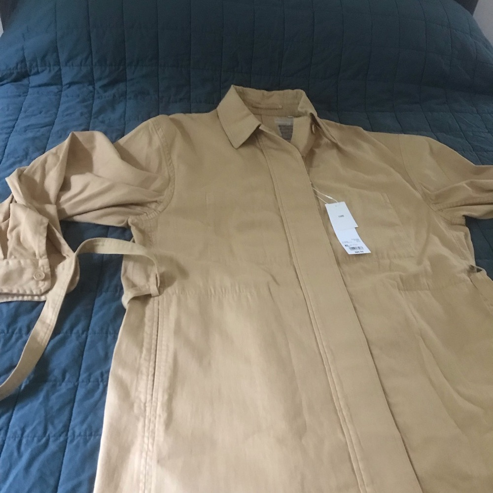 uniqlo u women shirt coat xl nwt. *